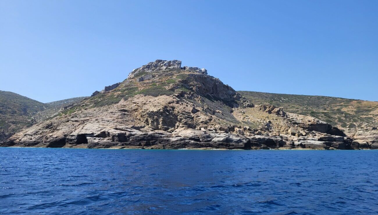 Amorgos Boat cruize sea