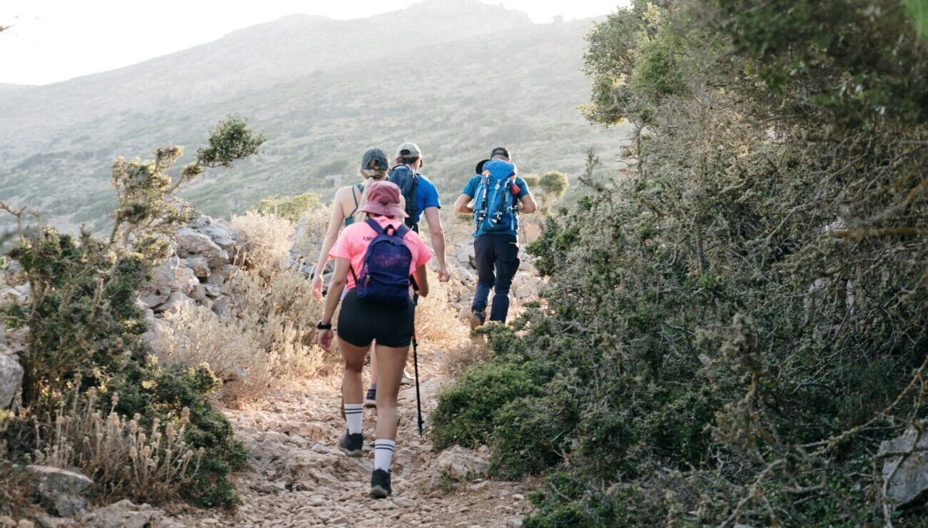 Pans route hiking trail