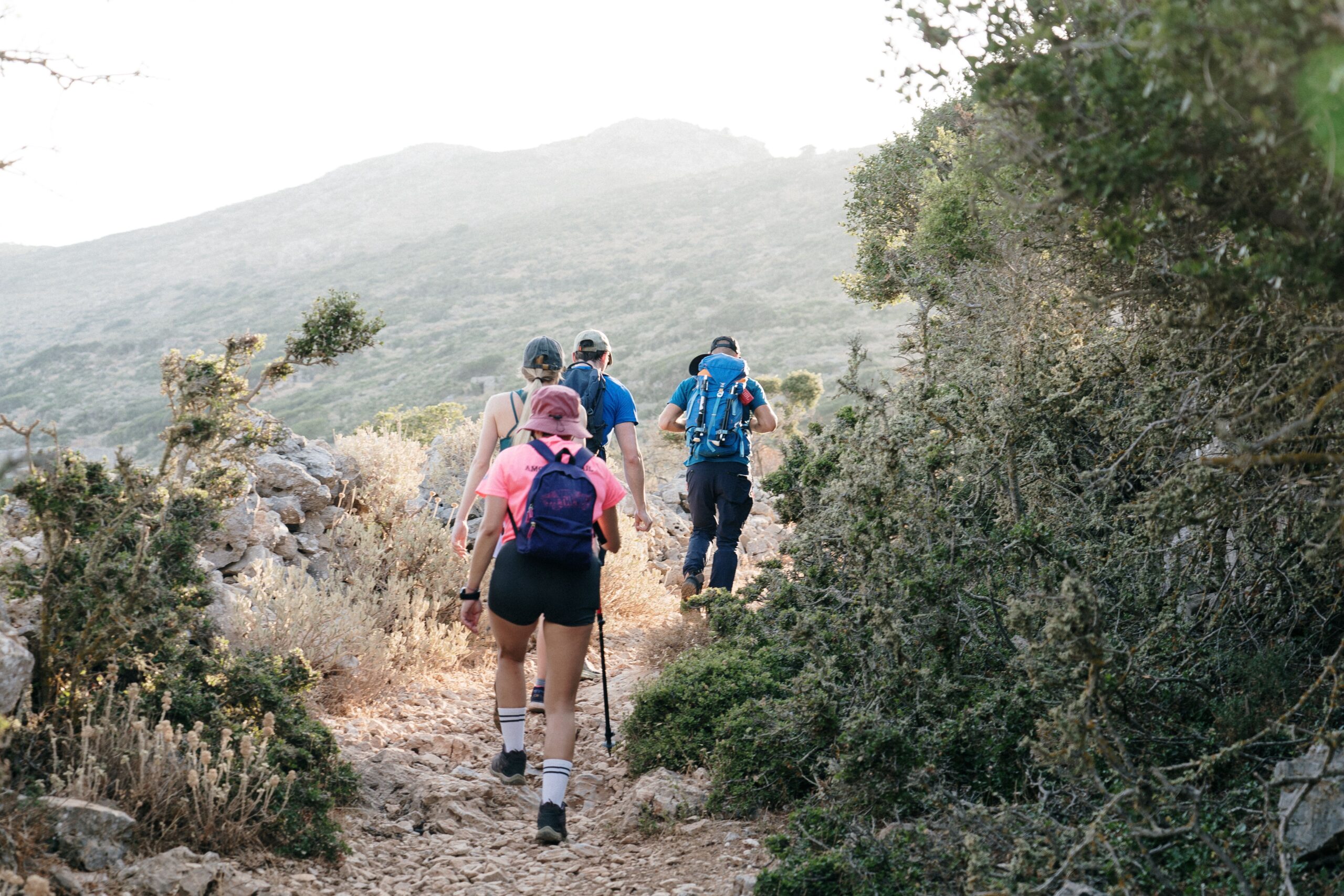 Pans route hiking trail