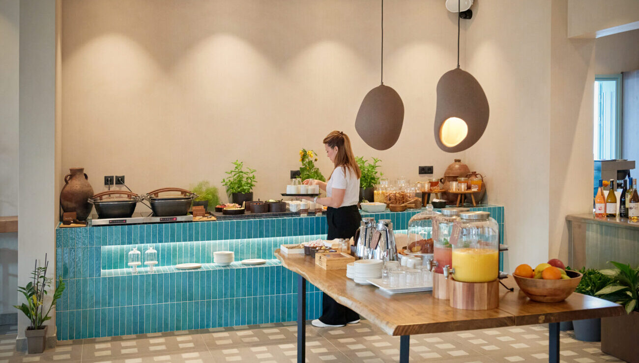 VIGLA HOTEL AMORGOS BUFFET