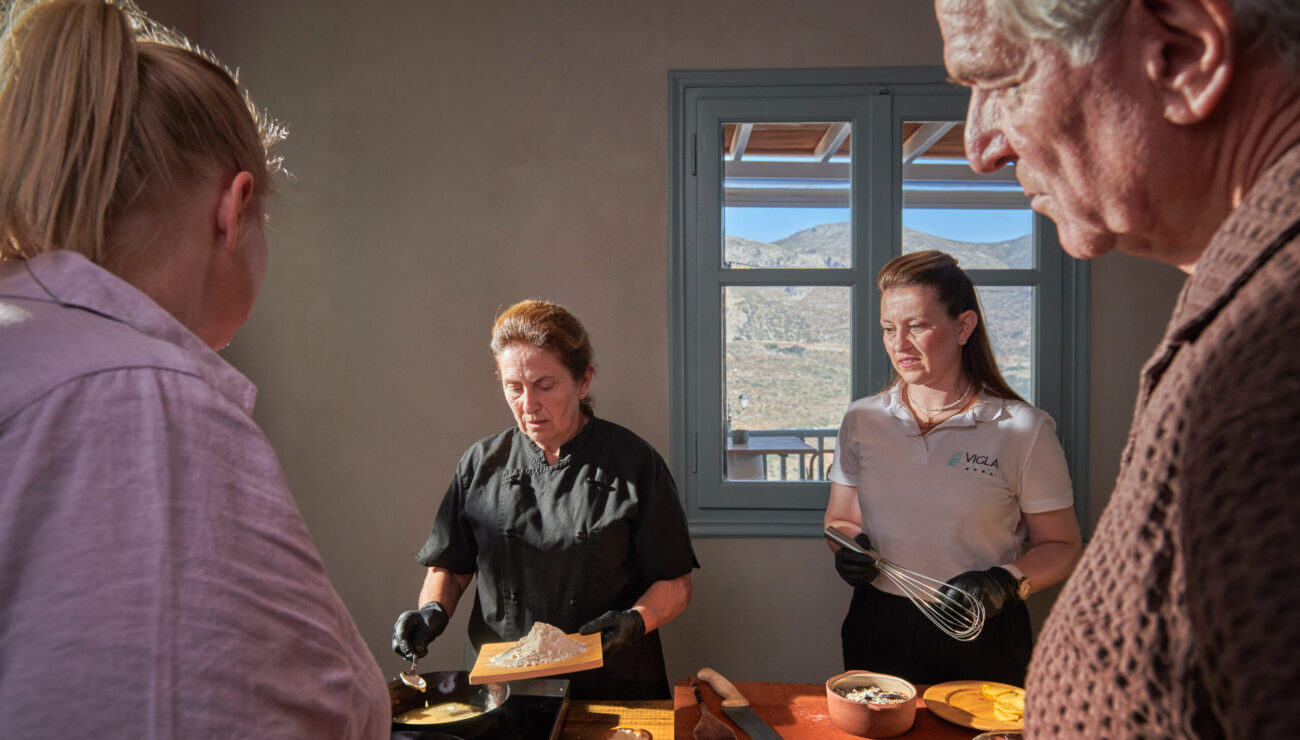 cooking lessons at vigla recipies