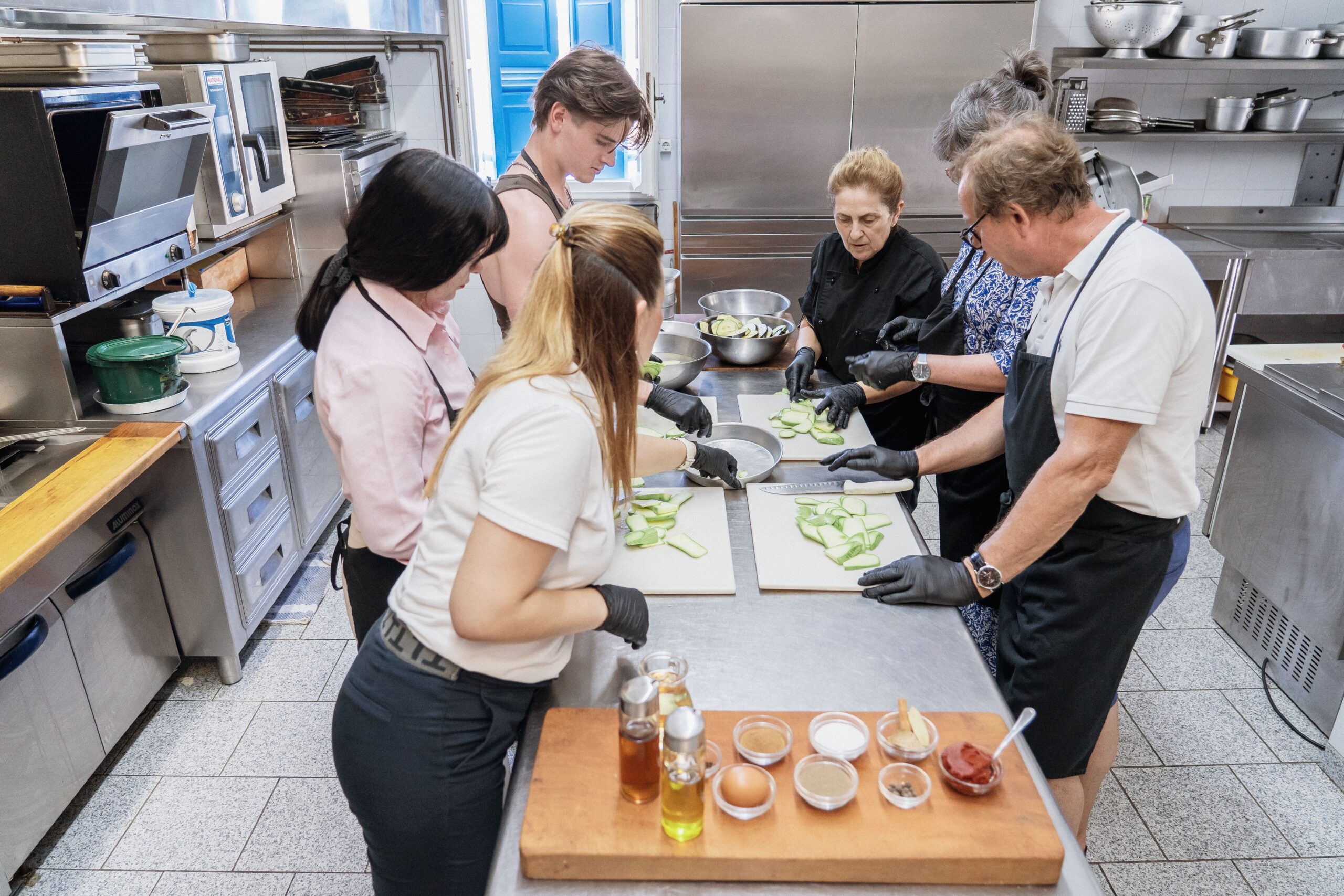 cooking class zucchini