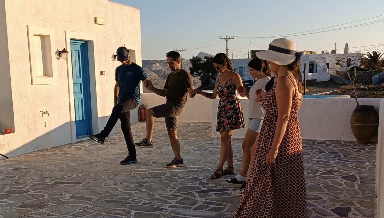 greek dance lessons at Vigla