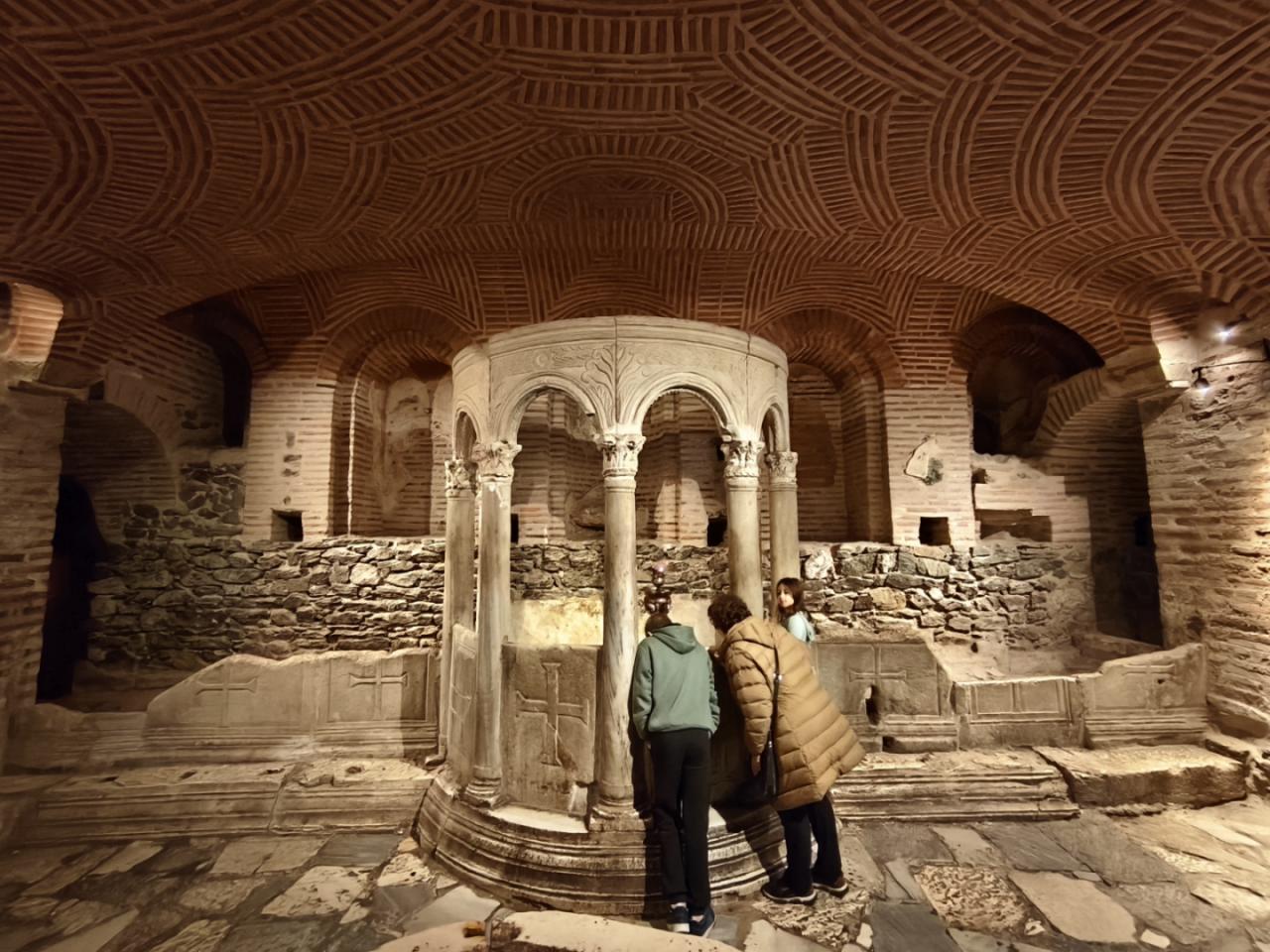 Crypt of the Church of Saint Demetrius in Thessaloniki