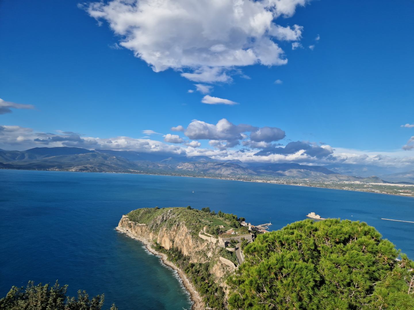 Peloponnese panoramic view 