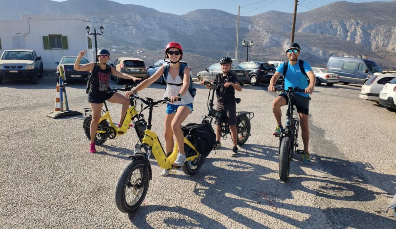 bike tour amorgos