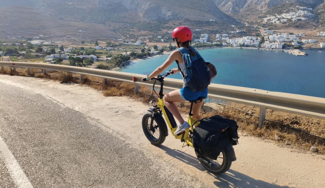 Amorgos biking