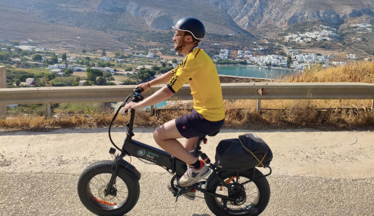 Amorgos biking hills